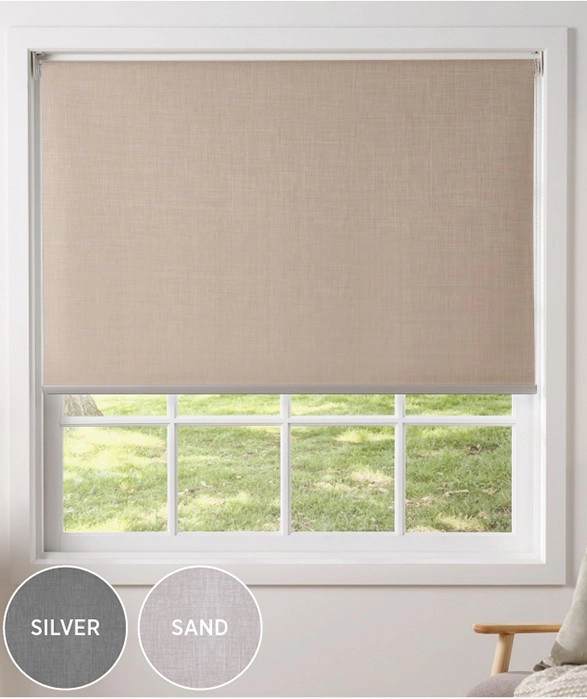 Orlando Textured Blockout Roller Blinds