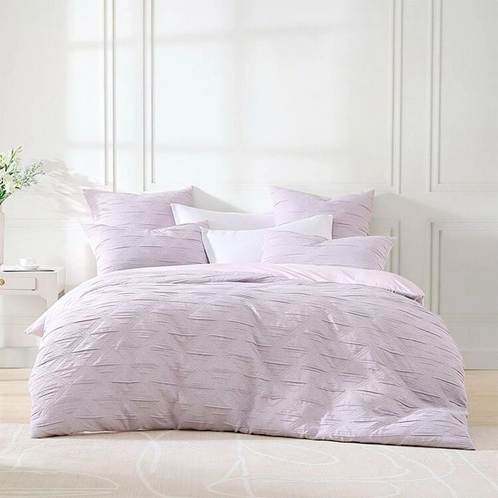 Platinum Reine Quilt Cover Set