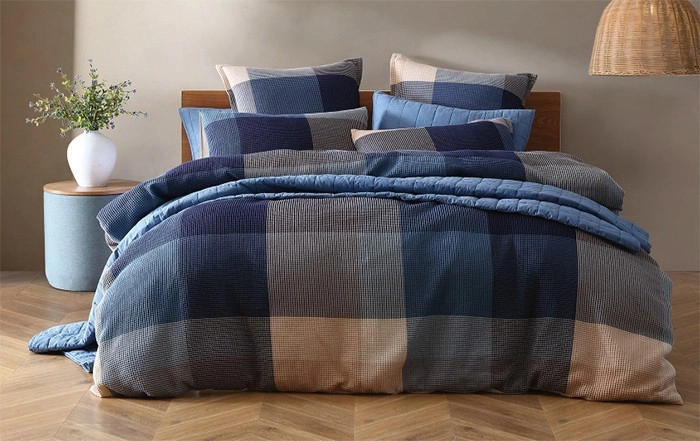 Platinum Sadie Quilt Cover Set