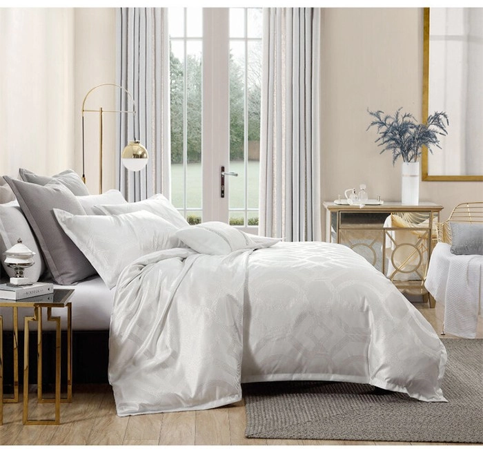 Platinum Seville Quilt Cover Set