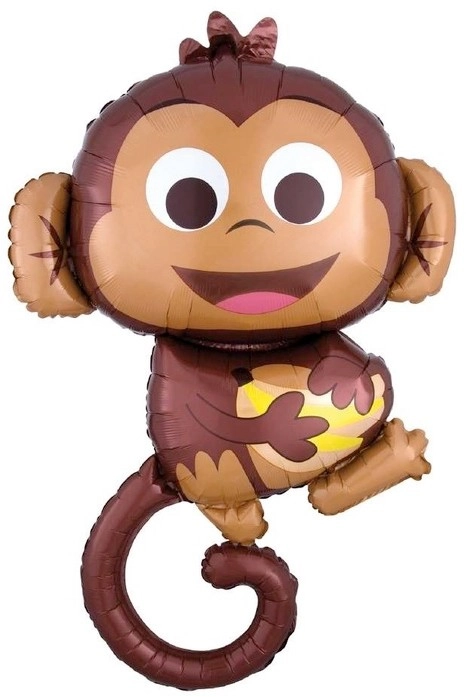 Supershape Monkey Balloon