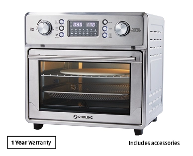 25L Air Fryer Oven with 10" Pizza Stone