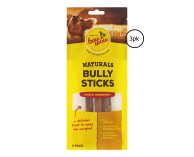 Bow Wow Bully Sticks 3pk