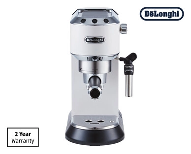 De'Longhi Dedica Pump Espresso Machine – White