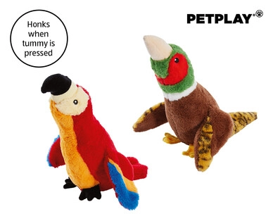 Honking Game Bird Plush Dog Toy