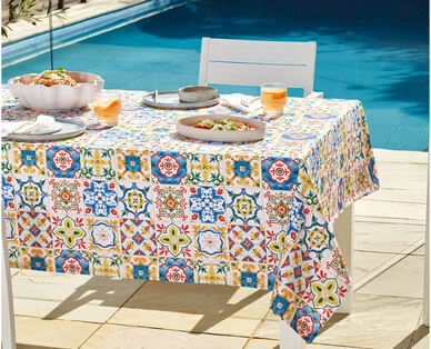 Italian Print Tablecloth