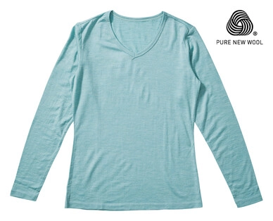 Merino Wool Long Sleeve Top