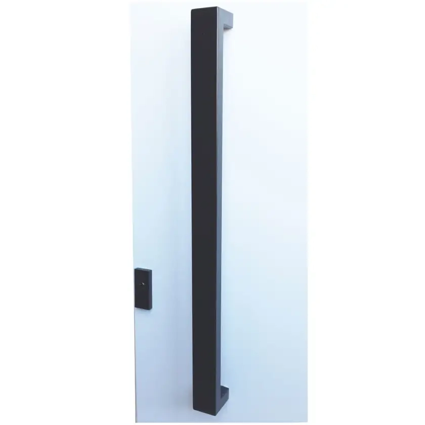 Austyle Entry Handle Back-to-Back Black 316SS 600mm