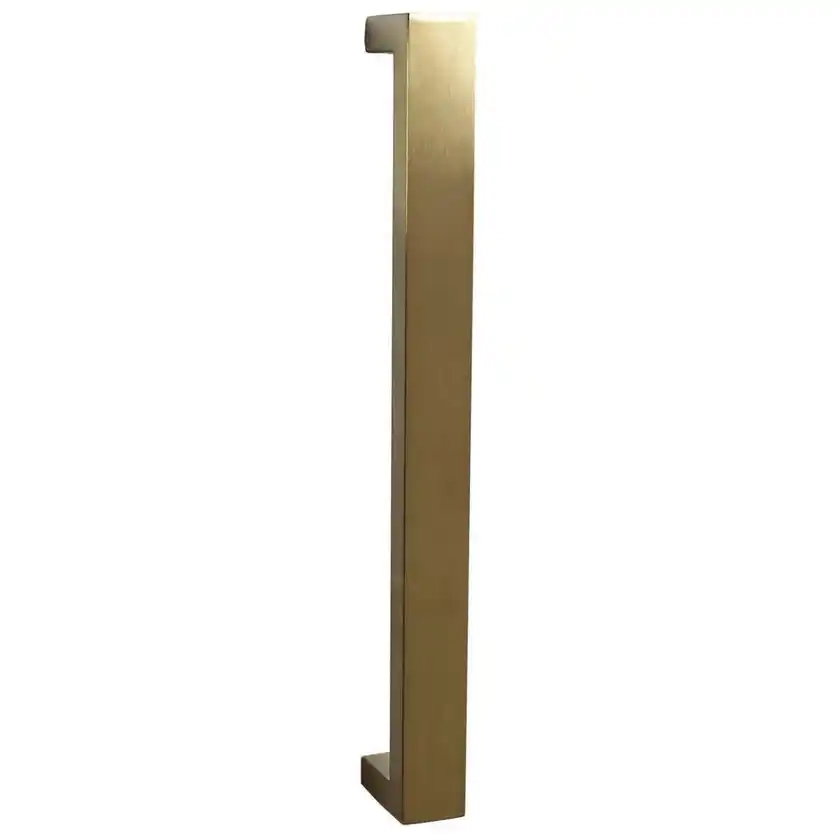 Austyle Handle Back-to-Back Satin Brass 450mm (20 x 40mm Wide)