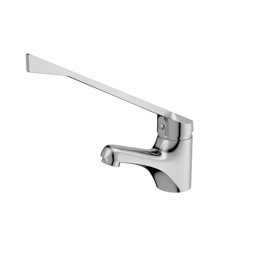 Nero Classic Care Basin Mixer Extended In Chrome