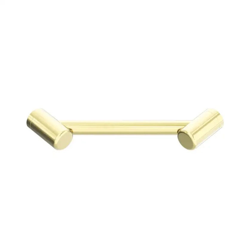 Nero Mecca Care 25mm Footrest Corner Grab Rail 215mm In Brushed Gold