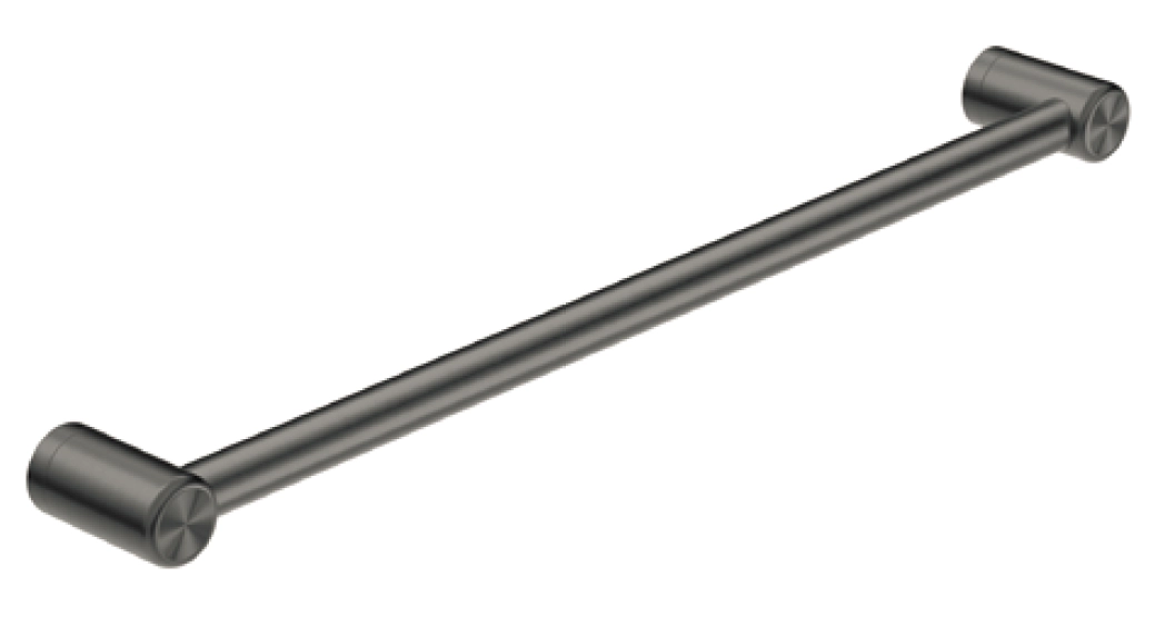 Nero Mecca Care 25mm Grab Rail 300mm In Gun Metal