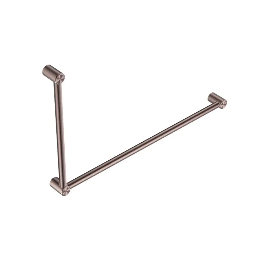 Nero Mecca Care 32mm Grab Rail Set 90° In Brushed Bronze