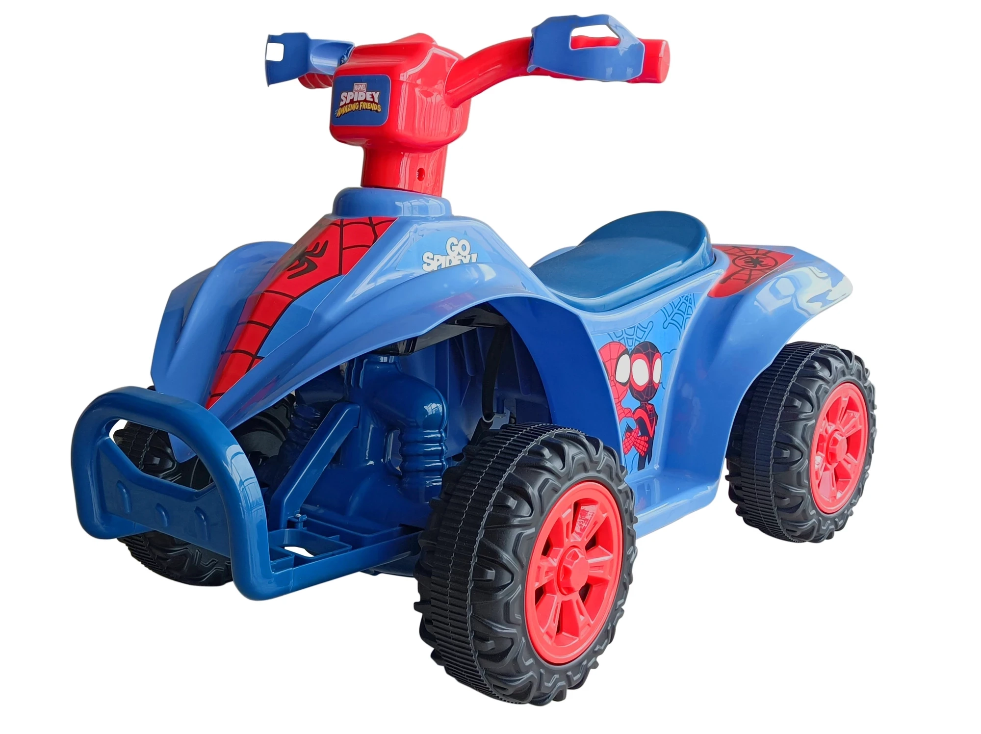 6V Motorised Quad Bike Ride On - Spider-Man