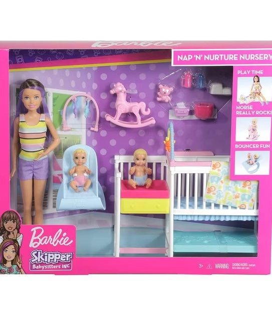 Barbie Skipper Nursery Playset