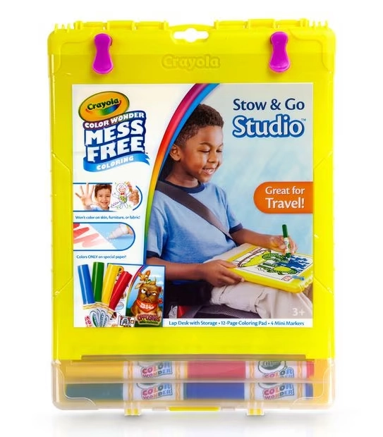 Crayola Colour Wonder Stow And Go Studio