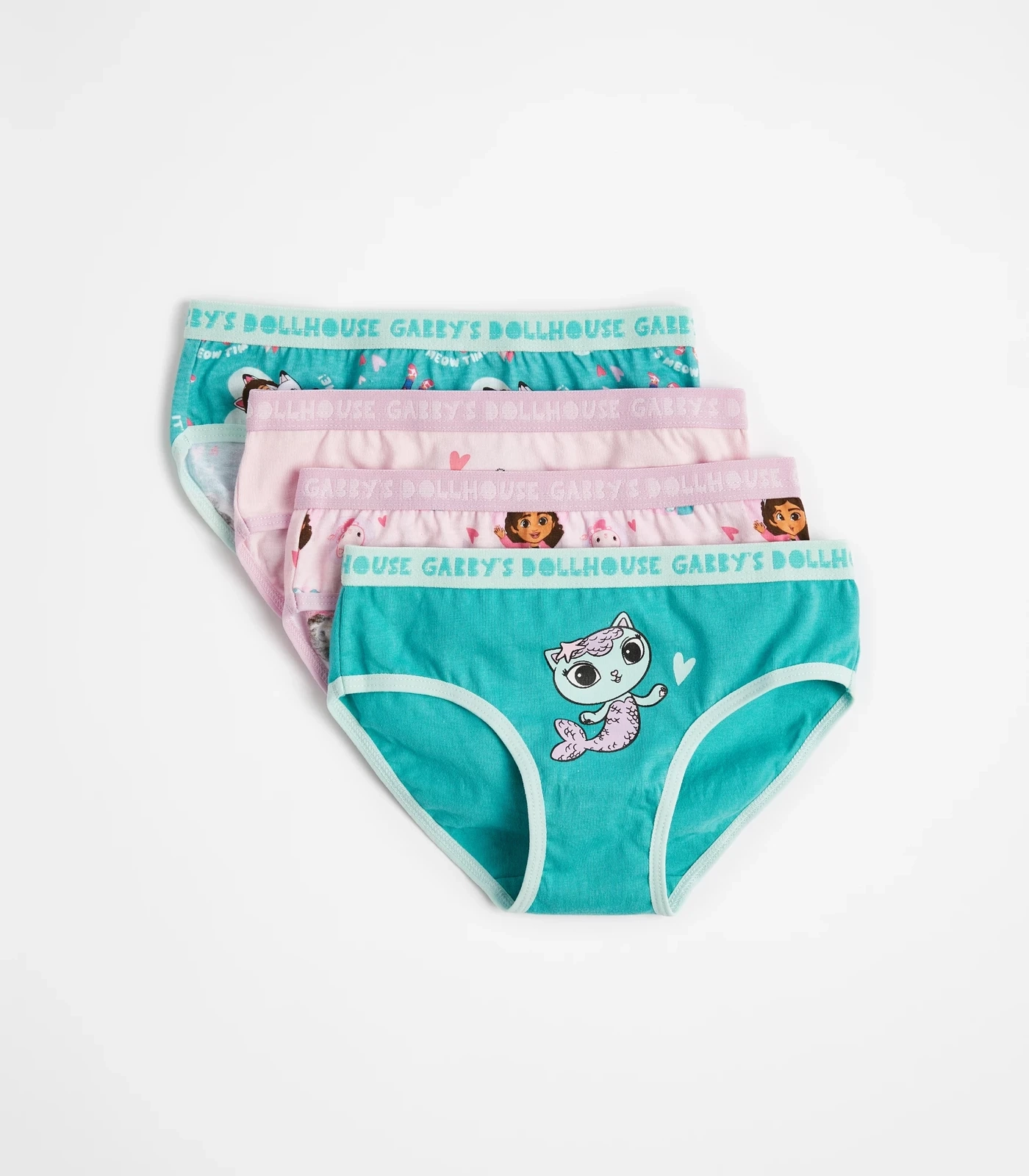 Gabby's Dollhouse 4 Pack Briefs