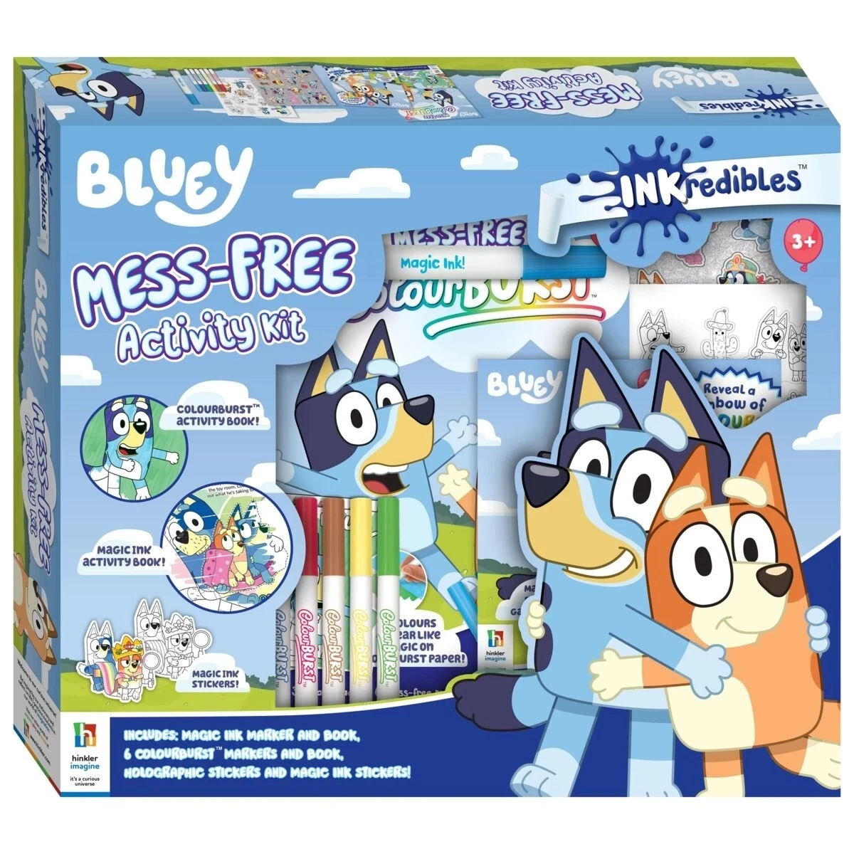 INKredibles Bluey Mess-Free Activity Kit