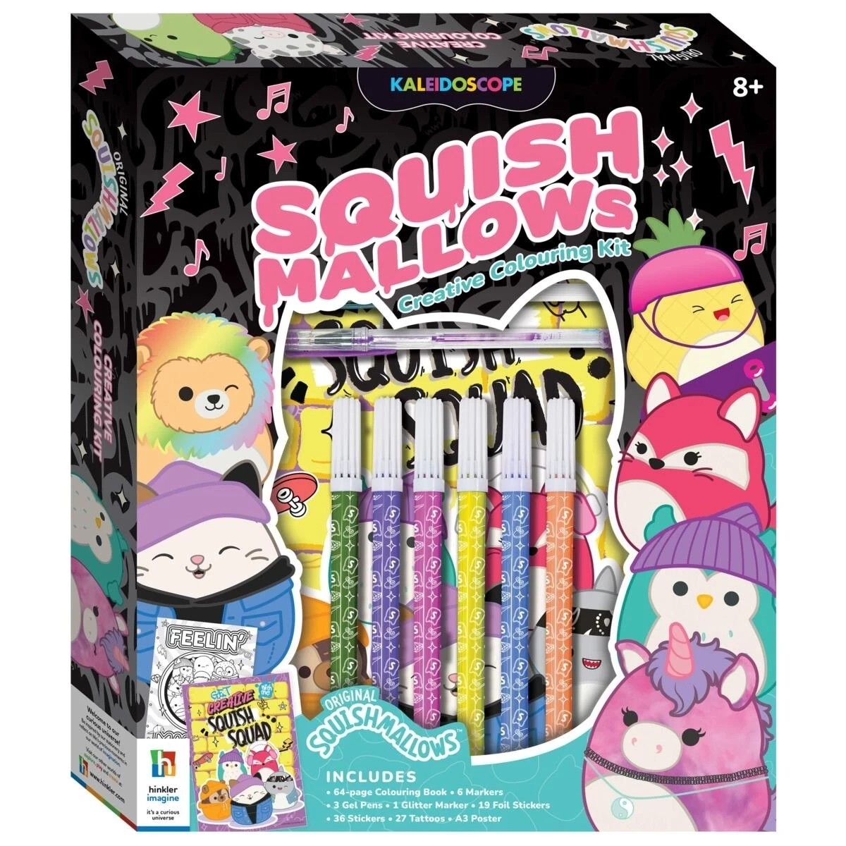 Kaleidoscope Squishmallows Creative Colouring Kit