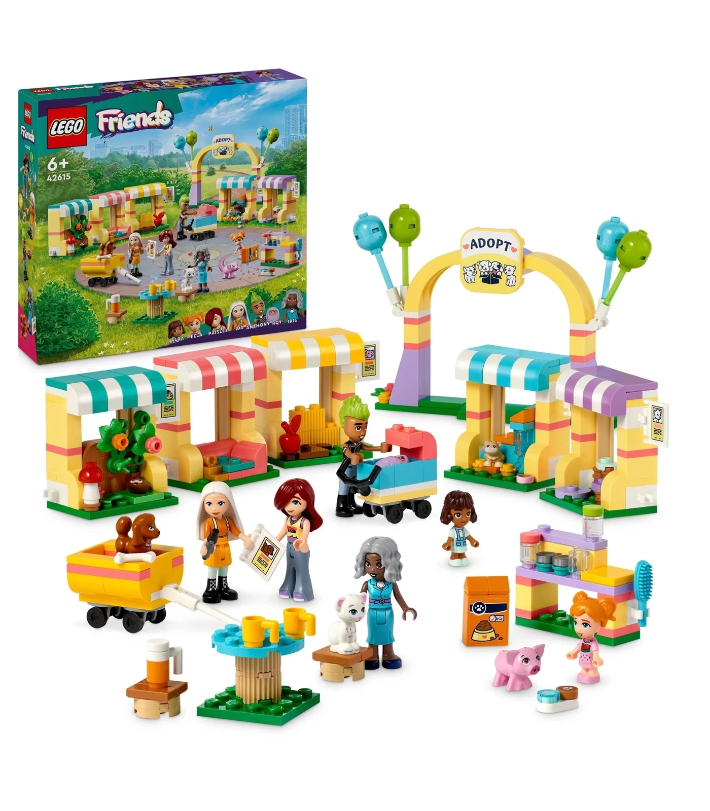 LEGO® Friends Pet Adoption Day 42615