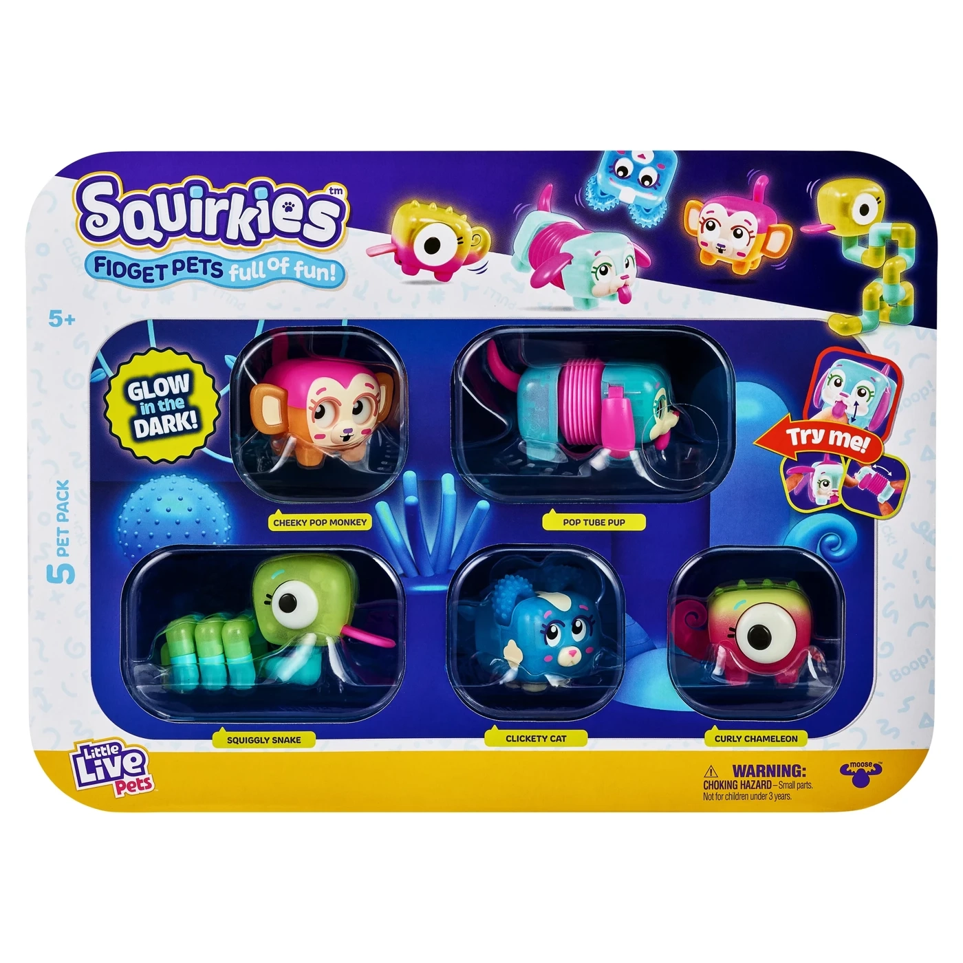 Little Live Pets Squirkies 5 Pack