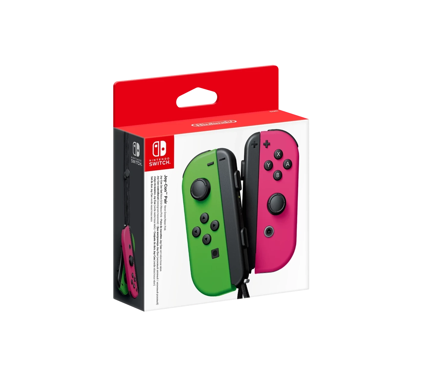 Nintendo Switch 2 Pack Joy-Con Controllers - Green/Pink