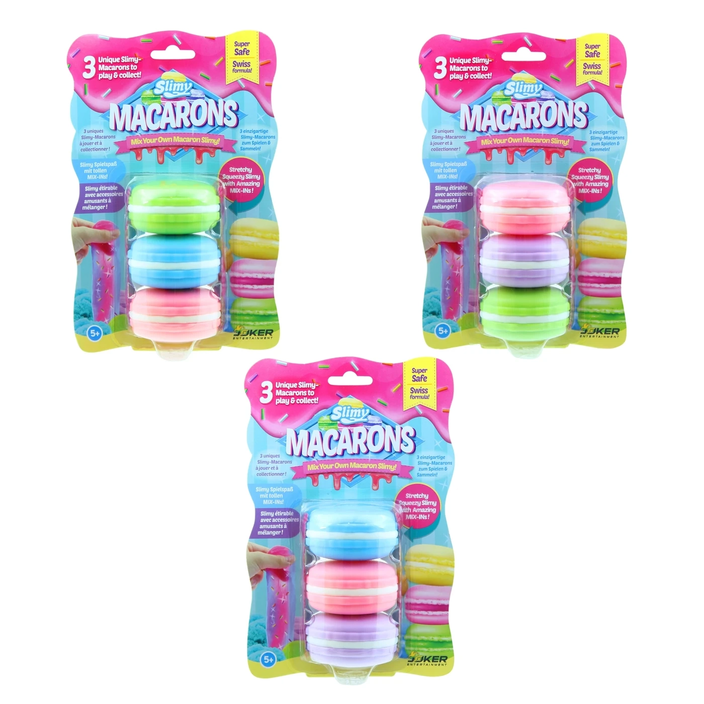 Slimy Macaroons 50g. Assorted