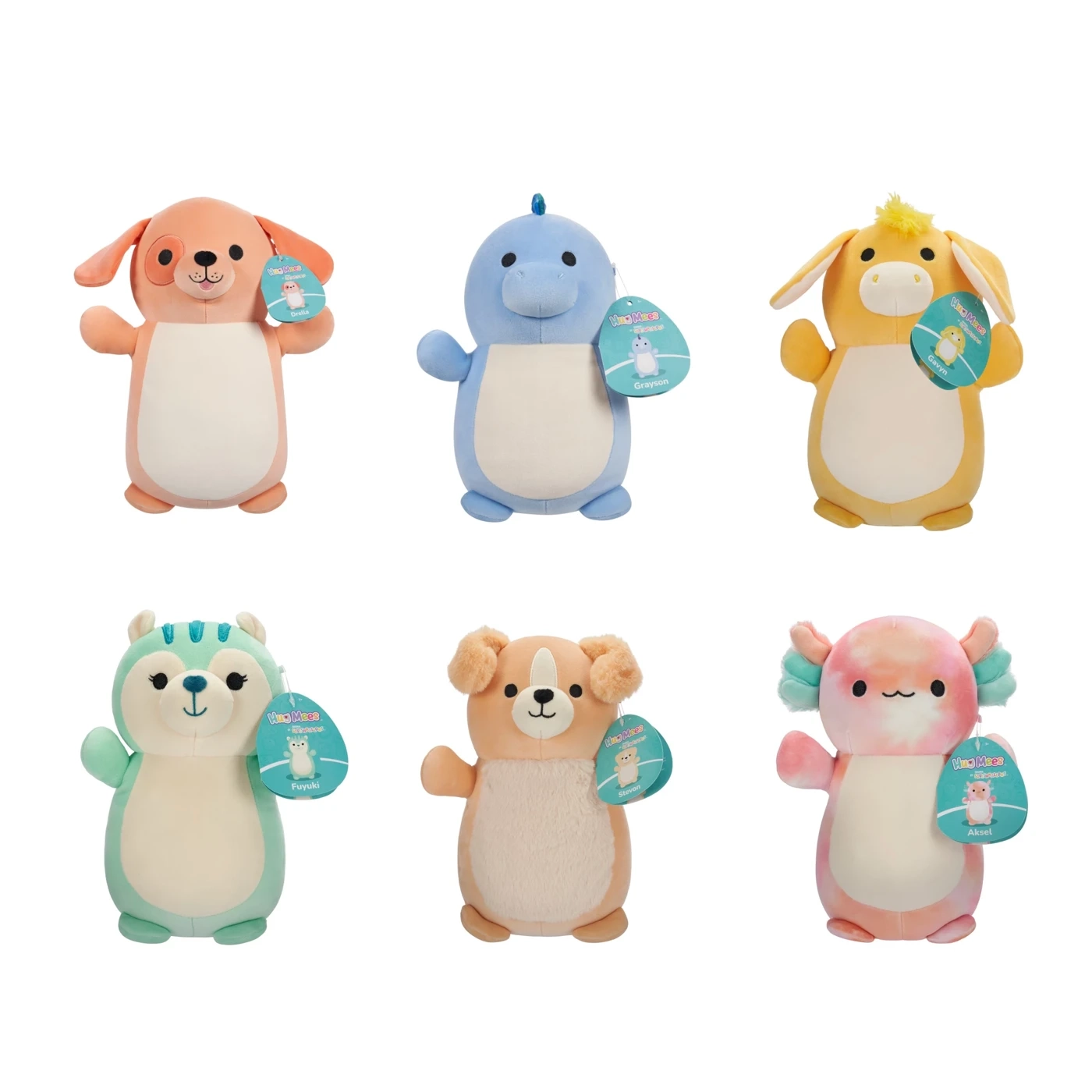 Squishmallows 10in Hugmees Plush. Assorted