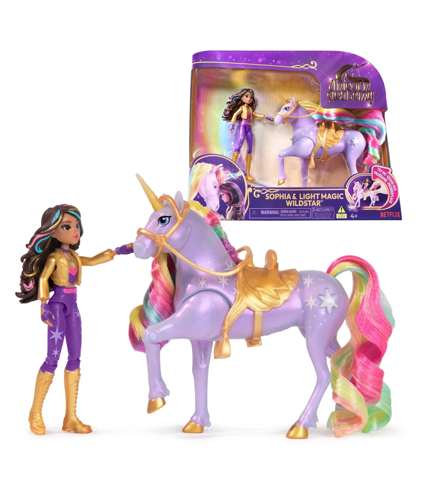 Unicorn Academy Sophia & Light Up Wildstar