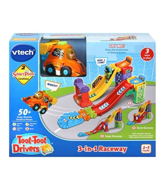 VTech Toot-Toot Drivers 3-in-1 Raceway