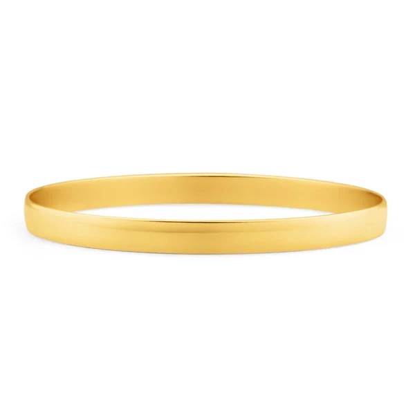 9ct Magnificent Yellow Gold Bangle – Shiels Jewellers