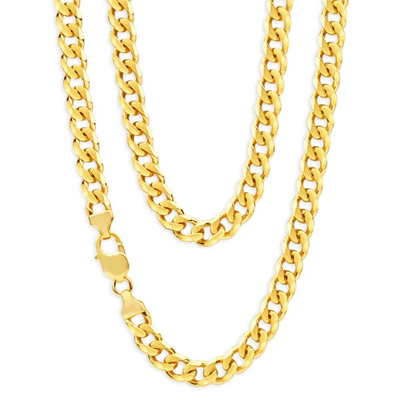 9ct Yellow Gold 50cm 200 Curb Chain – Shiels Jewellers