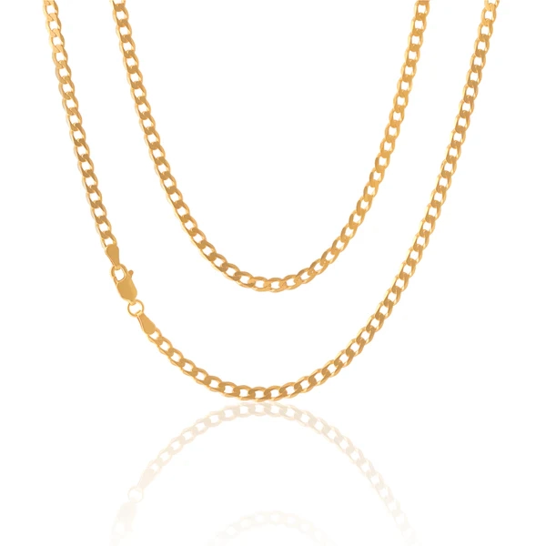 9ct Yellow Gold 50cm Curb Chain 100Gauge – Shiels Jewellers