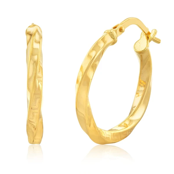 9ct Yellow Gold Silverfilled Earrings – Shiels Jewellers