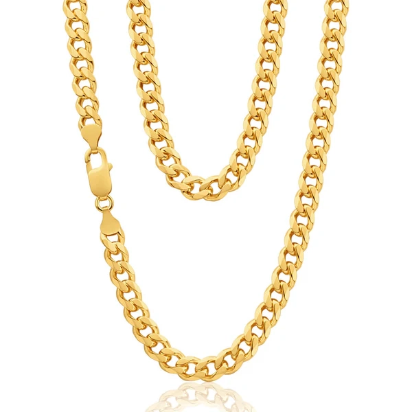 9ct Yellow Gold "Theo" Curb Chain – Shiels Jewellers