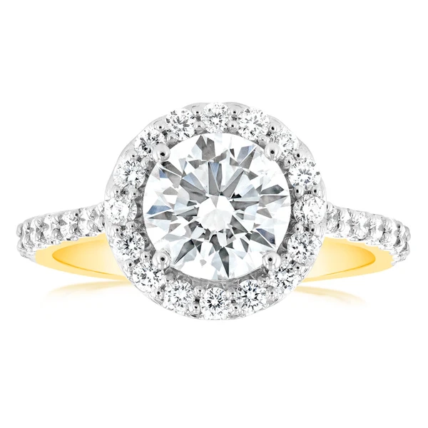 Certified Luminesce Lab Grown 2 Carat Solitaire Fancy Diamond Ring in  – Shiels Jewellers