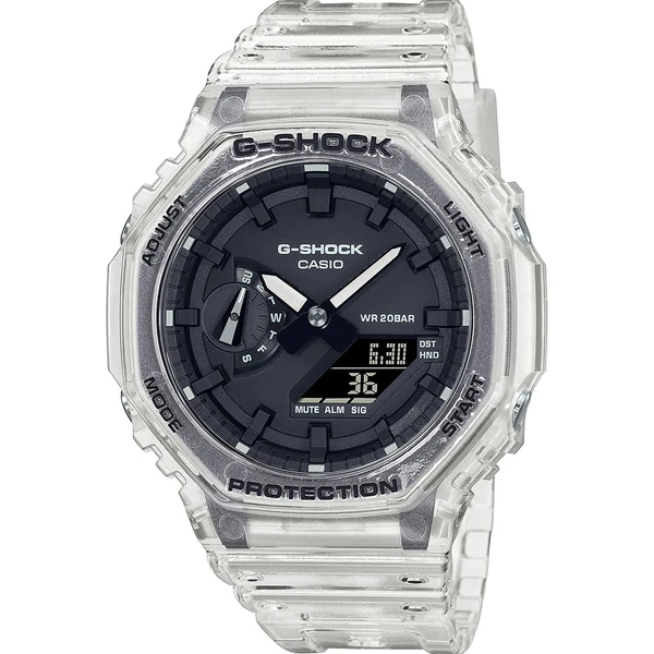 G-Shock GA2100SKE-7A 'CasiOak' Transparent Series – Shiels Jewellers