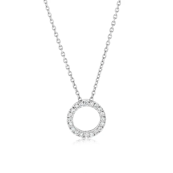 Luminesce Lab Grown 1/10 Carat Diamond Circle of Life Pendant in Sterl – Shiels Jewellers