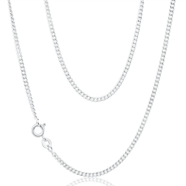 Sterling Silver 50cm Curb Chain – Shiels Jewellers