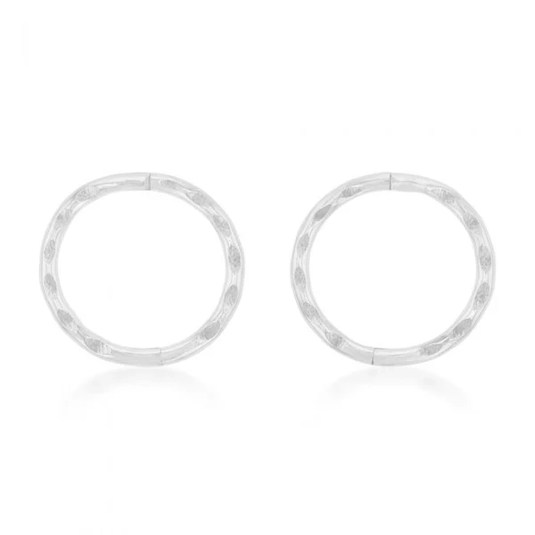 Sterling Silver Sleeper Facet 8mm Earrings – Shiels Jewellers