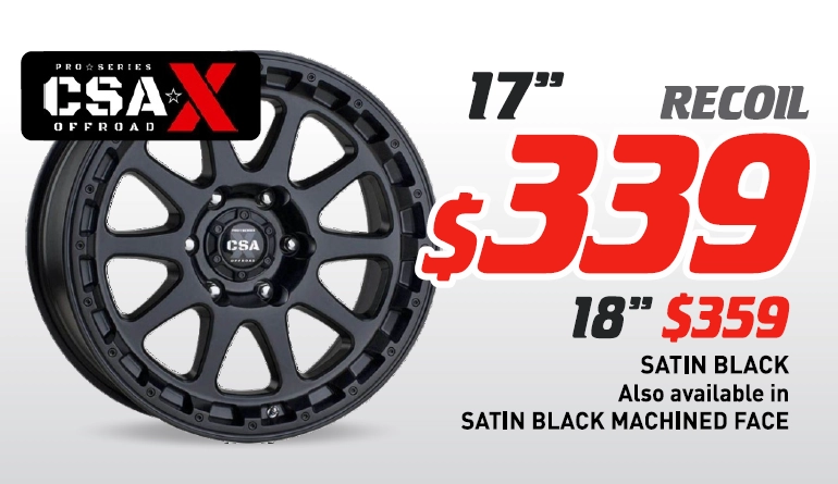 17" Wheel - CSA-X Recoil