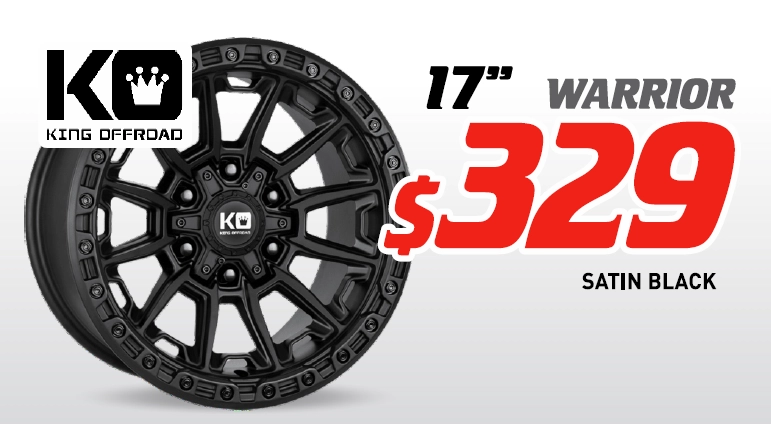 17" Wheel - King Offroad Warrior