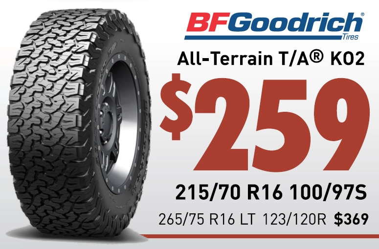 Tyre - BFGoodrich All-Terrain T/A® KO2