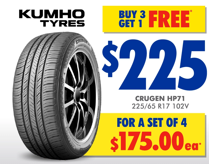 Tyre - Kumho Crugen HP71