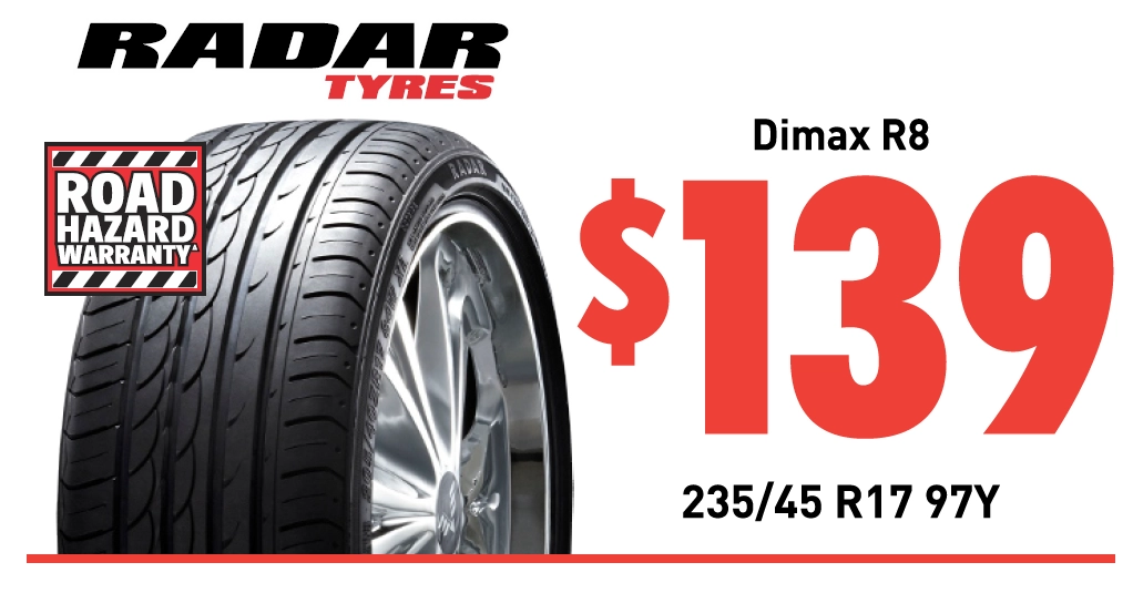 Tyre - Radar Dimax R8