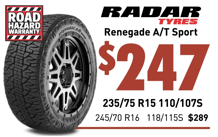 Tyre - Radar Renegade A/T Sport