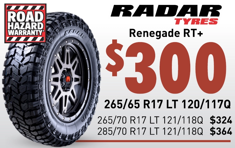 Tyre - Radar Renegade RT+