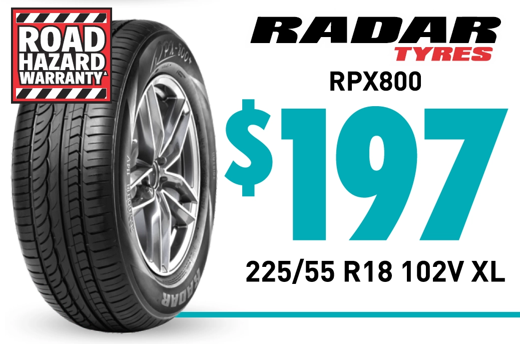 Tyre - Radar RPX800