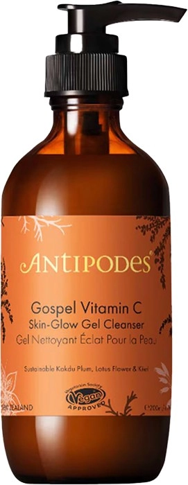 Antipodes Gospel Vitamin C Skin-Glow Gel Cleanser 200ml