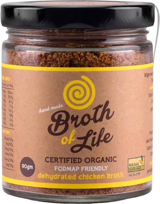 Broth of Life Organic Chicken Bone Broth Fodmap Friendly 90g